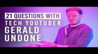 Tech YouTuber Gerald Undone Shares His Go-To Camera Gear & More in the B&H Superstore | 21 Questions